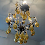 Antique Murano glass chandelier