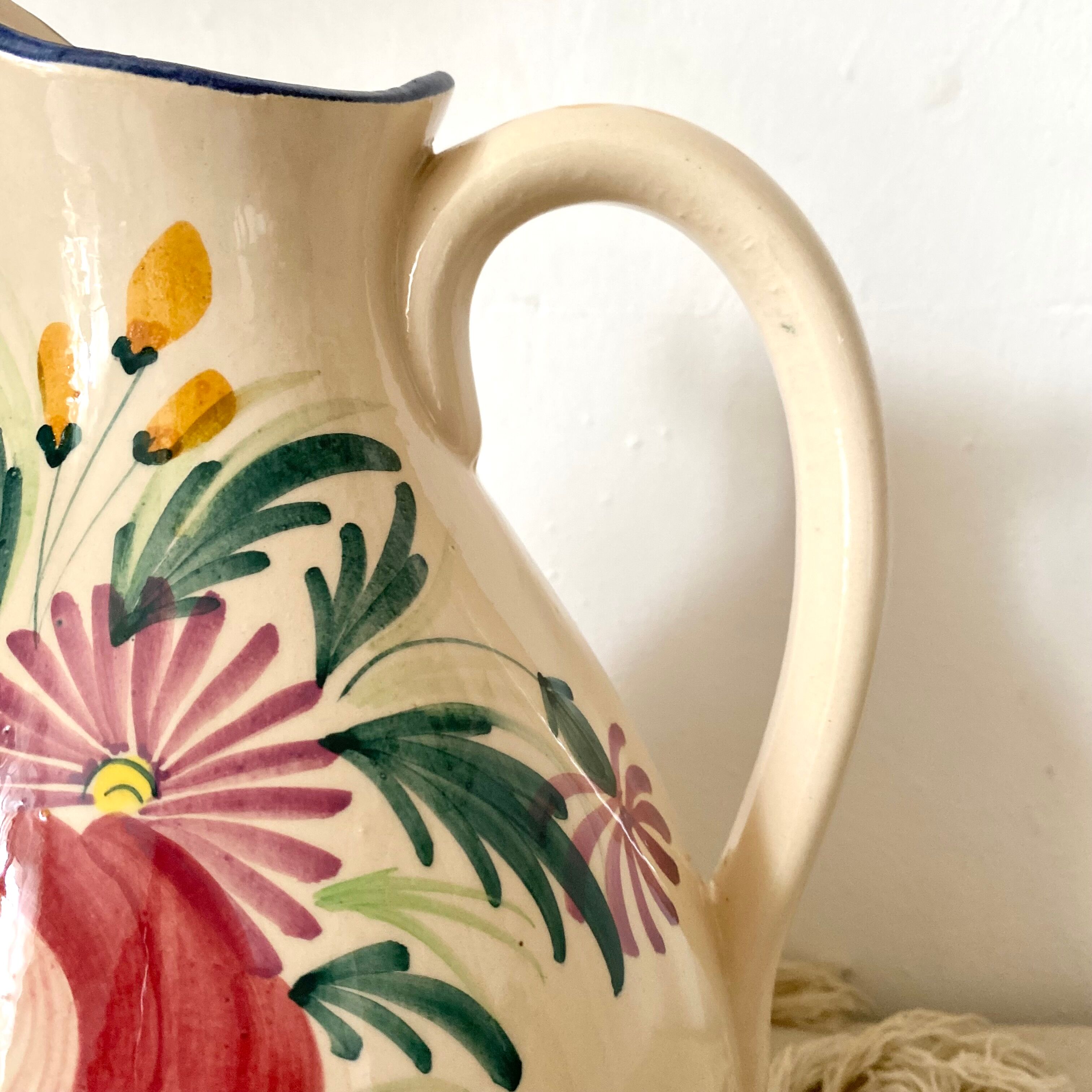 Pitcher jug earthenware St Clement