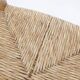 Vintage rattan and wooden stool, France, 1960's