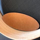 Bevelled oval mirror 25x10cm