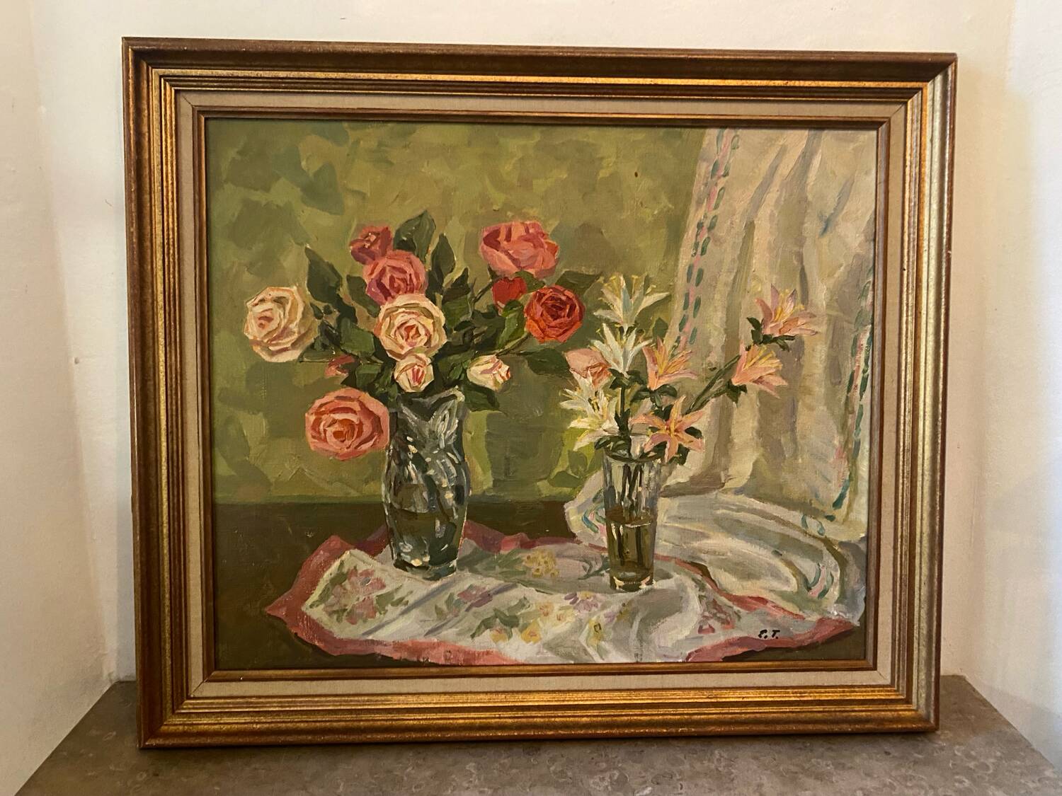 Still life Russian school from 1993