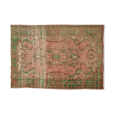 Anatolian handmade vintage rug 289 cm x 204 cm