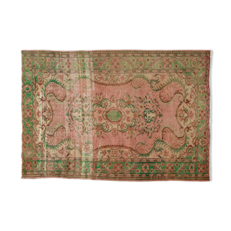 Anatolian handmade vintage rug 289 cm x 204 cm