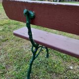 Cast-iron garden bench 1900