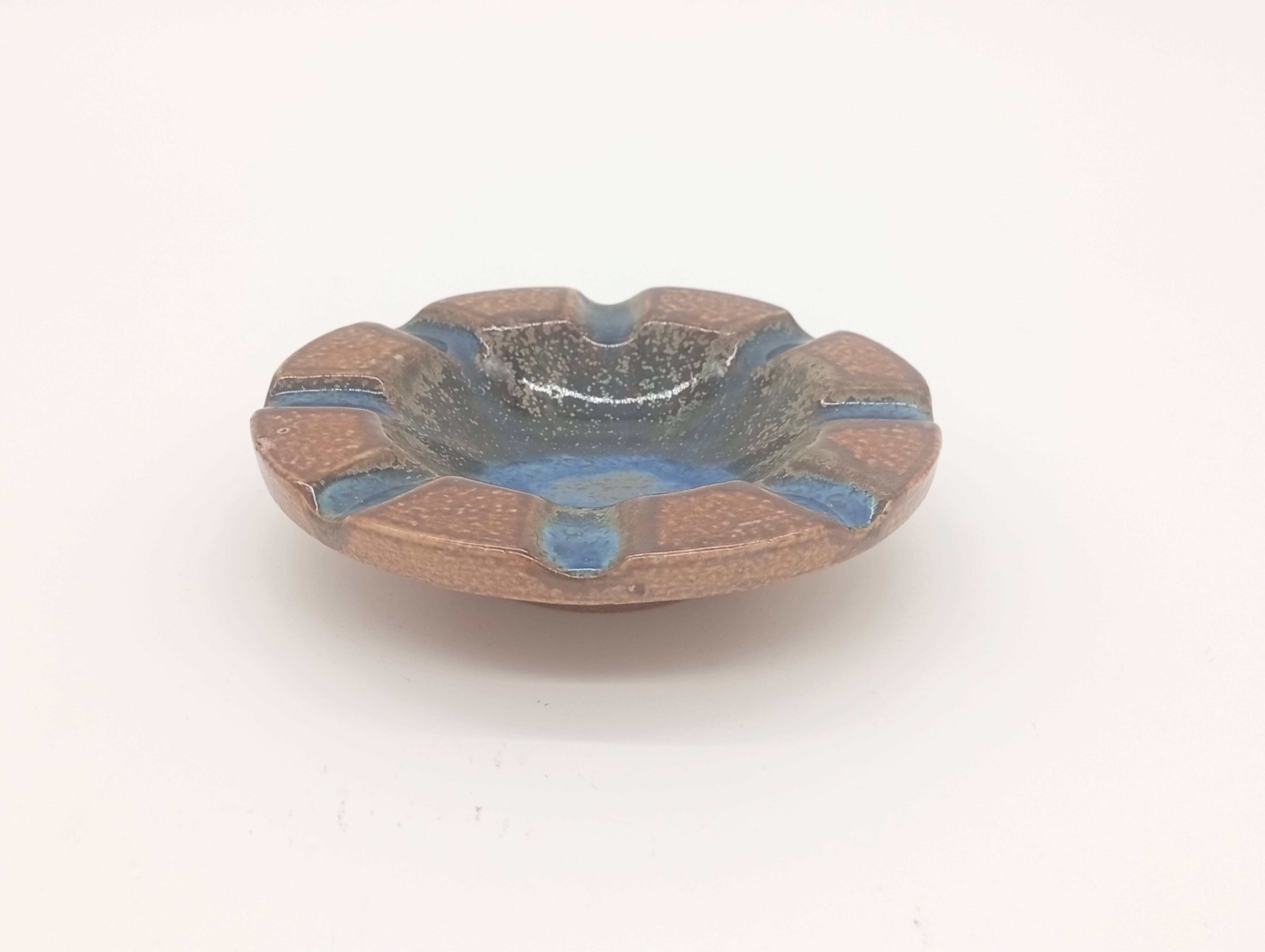 Enamelled Ceramic Ashtray Henri Picard France Art Deco France 1930s