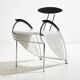 Chaise célèbre de massimo iosa ghini pour moroso (mk10248)