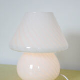 Lamp Swirl Vistosi Murano mushroom