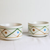 Pair of mugs, vintage