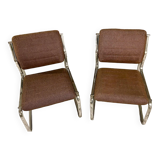 Paire de chauffeuses Atal 70