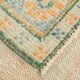 9x10 Soft Peach Turkish Vintage Rug, 186x287 Cm