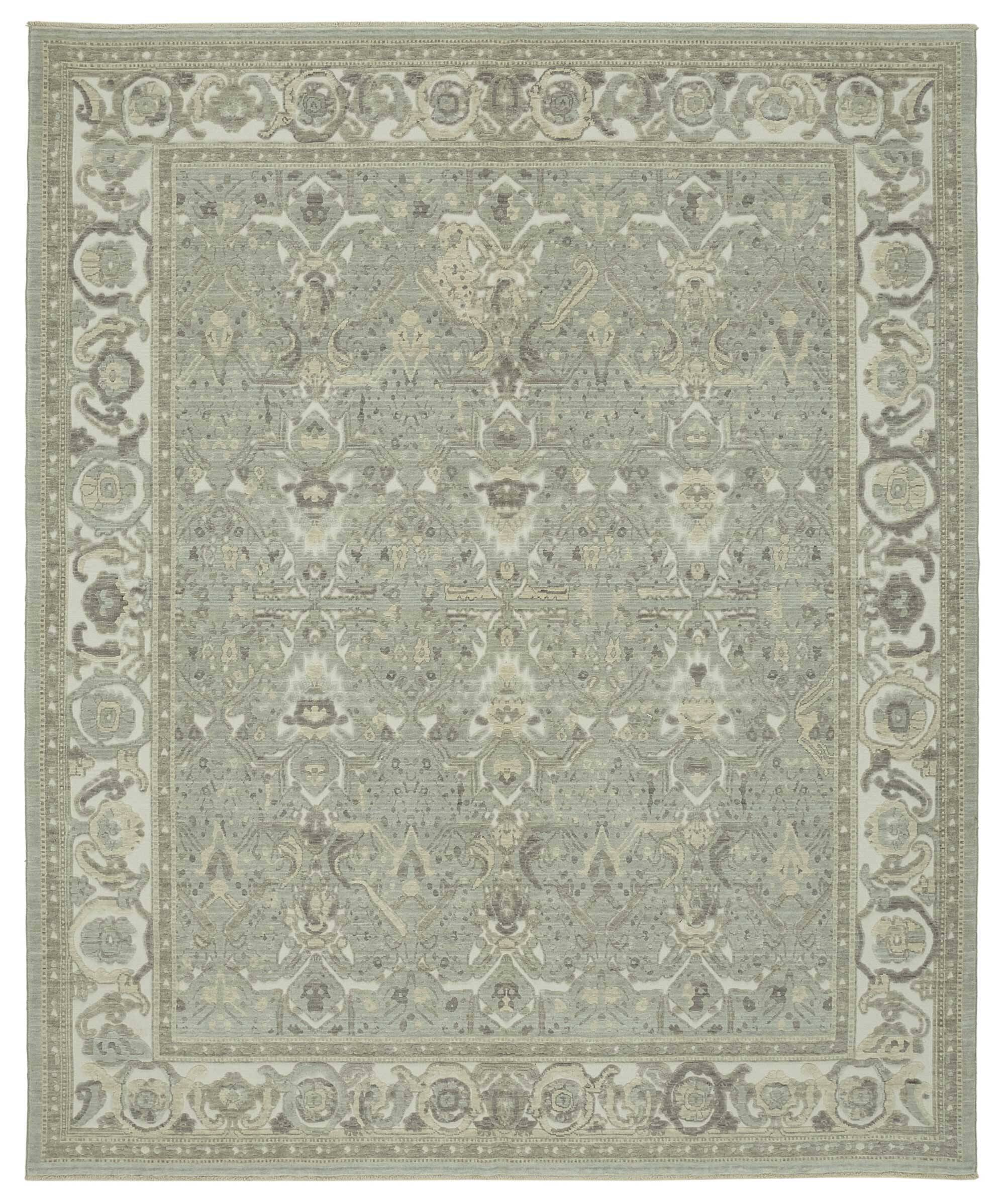 Turkish Handcrafted Loom Oushak Rug 275 cm x 372 cm