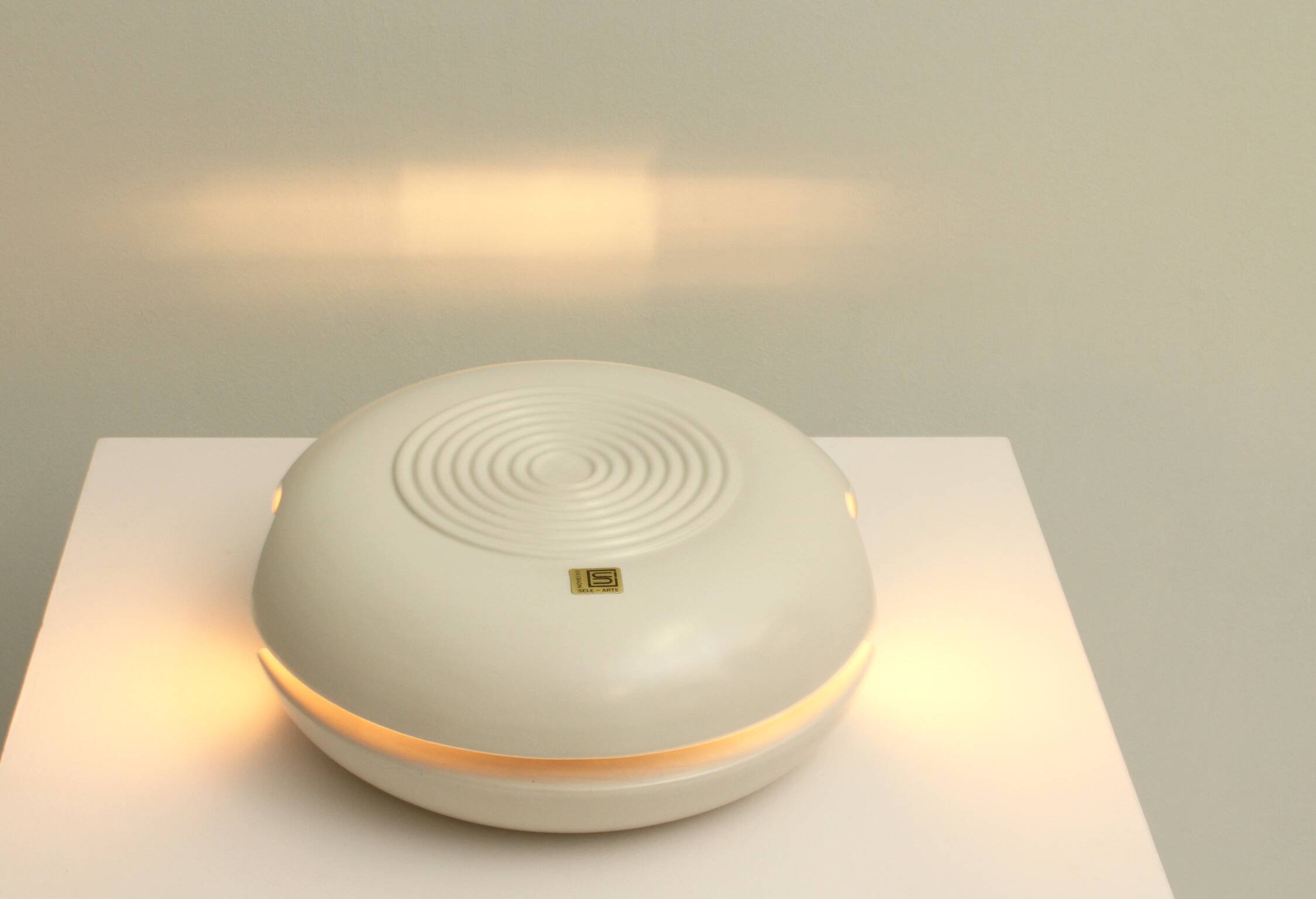 Ceramic table lamp by Sele Arte, Italy, 1970s