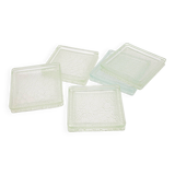 Set of 5 glass pad