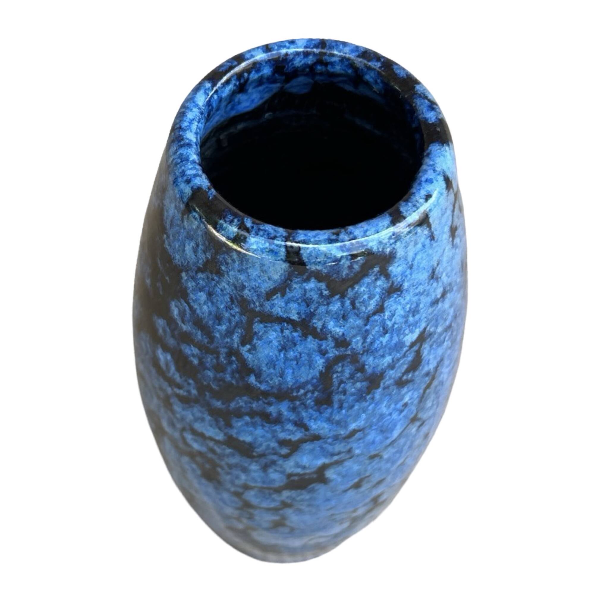 Scheurich 522-18 Fat Lava ceramic vase, Germany 1970s