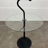 Postmodern side table design Carlo Bimbi 80s