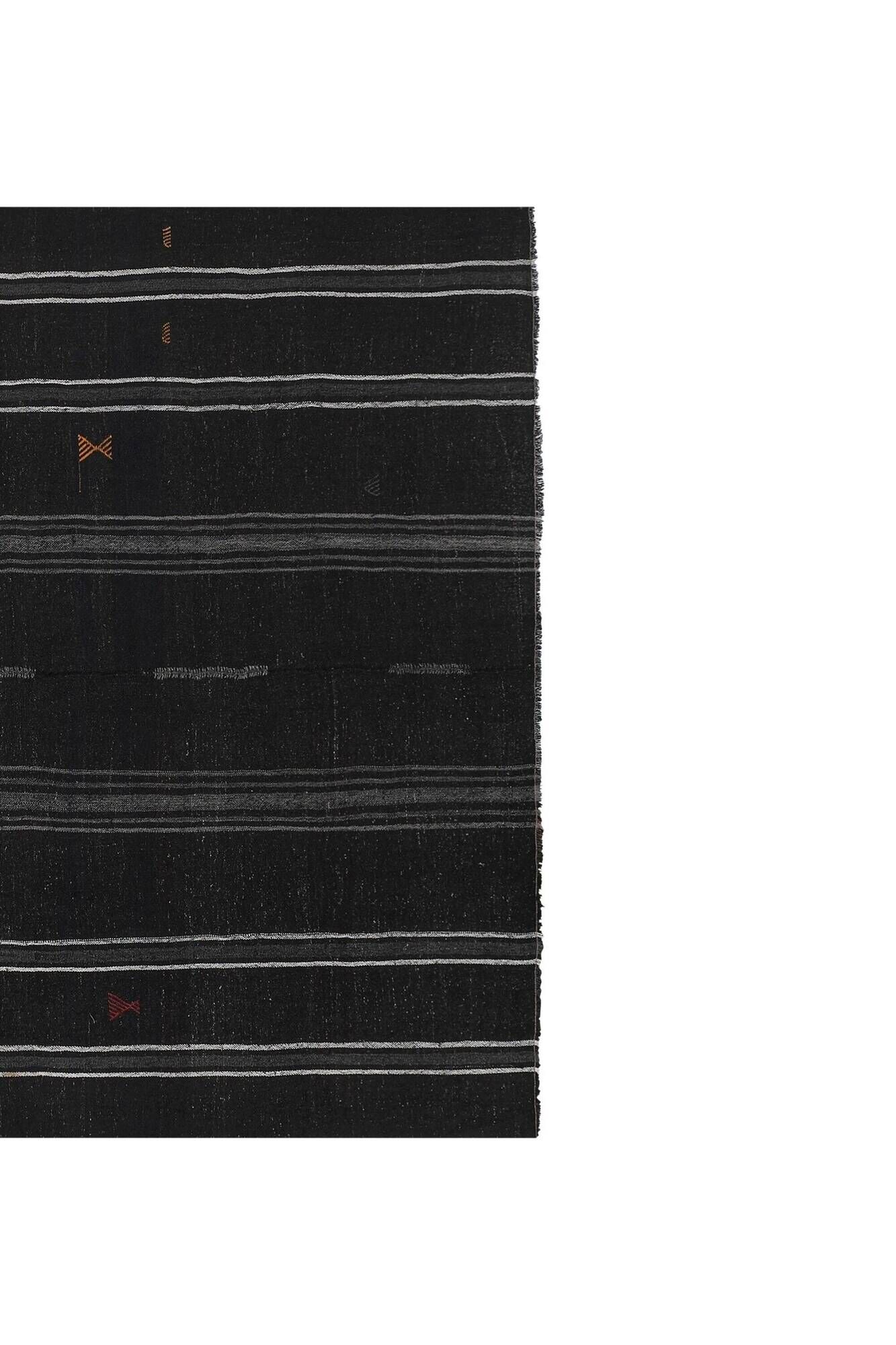 Vintage Turkish kilim handwoven 255x323 cm