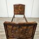 Tuscan Art Decò single bed from the 1940s in briar root
