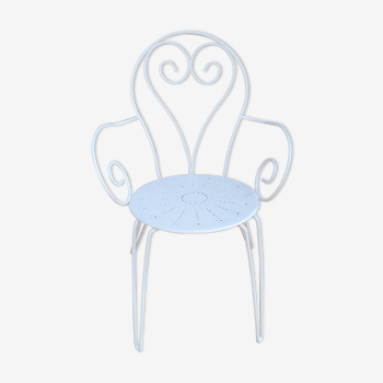 Fauteuil de jardin en fer forgé