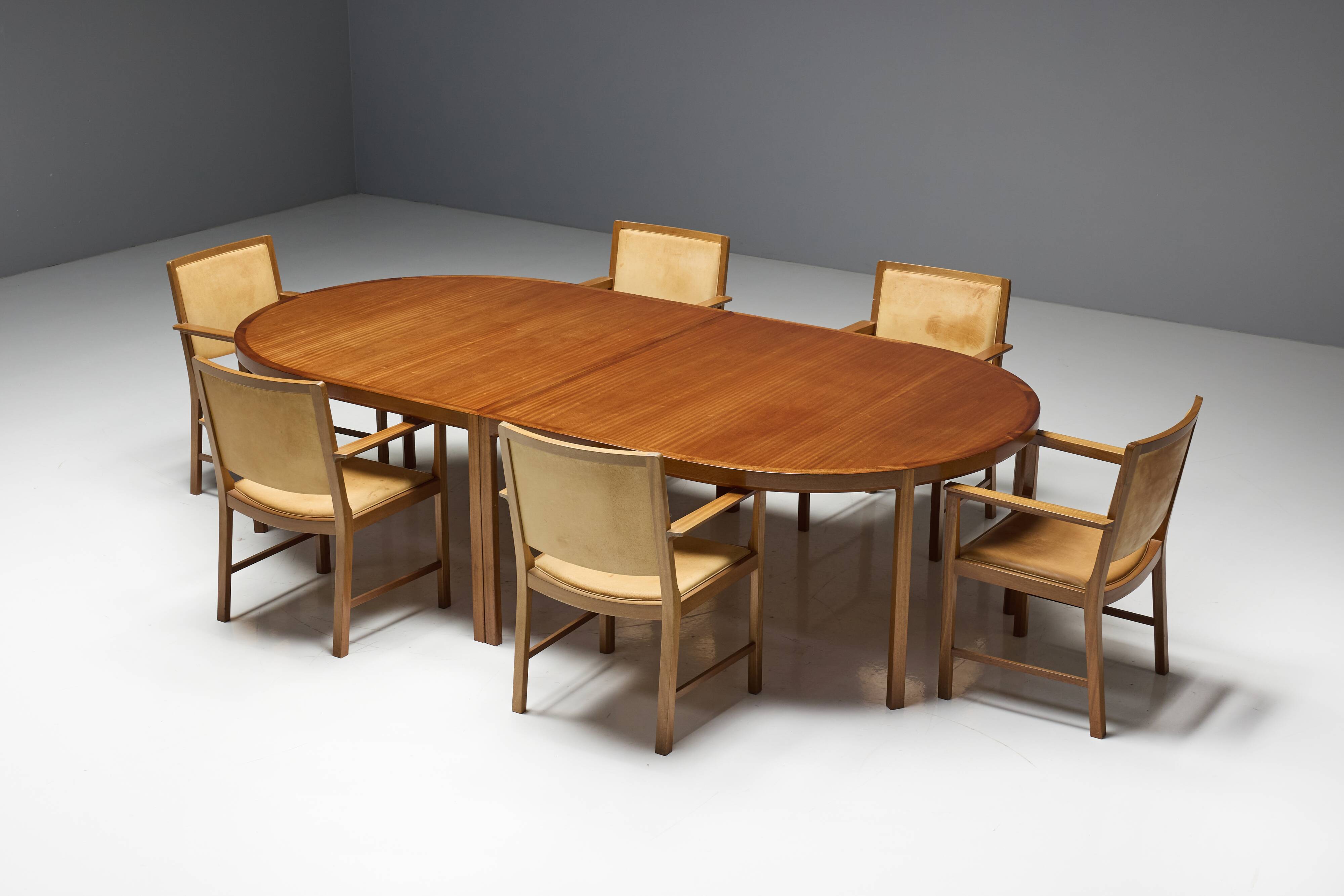 Scandinavian Modern Dining Table, Scandinavia, 1970s