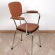 Chaise vintage chromé, marque l’auvergnate