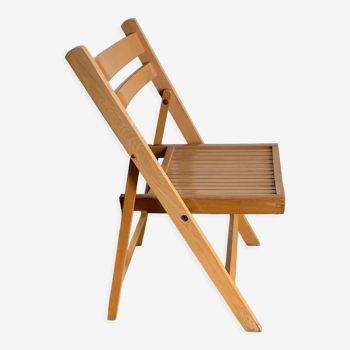 Folding chair.