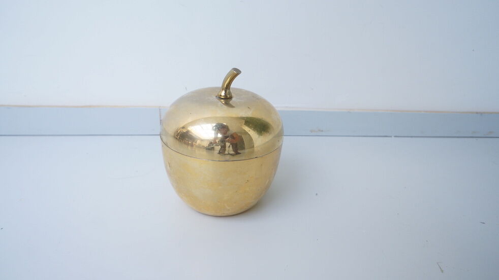 Golden apple ice bucket FreddoTherm  plastic