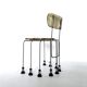 Chaise Broadway 9 pieds Gaetano Pesce – édition Bernini