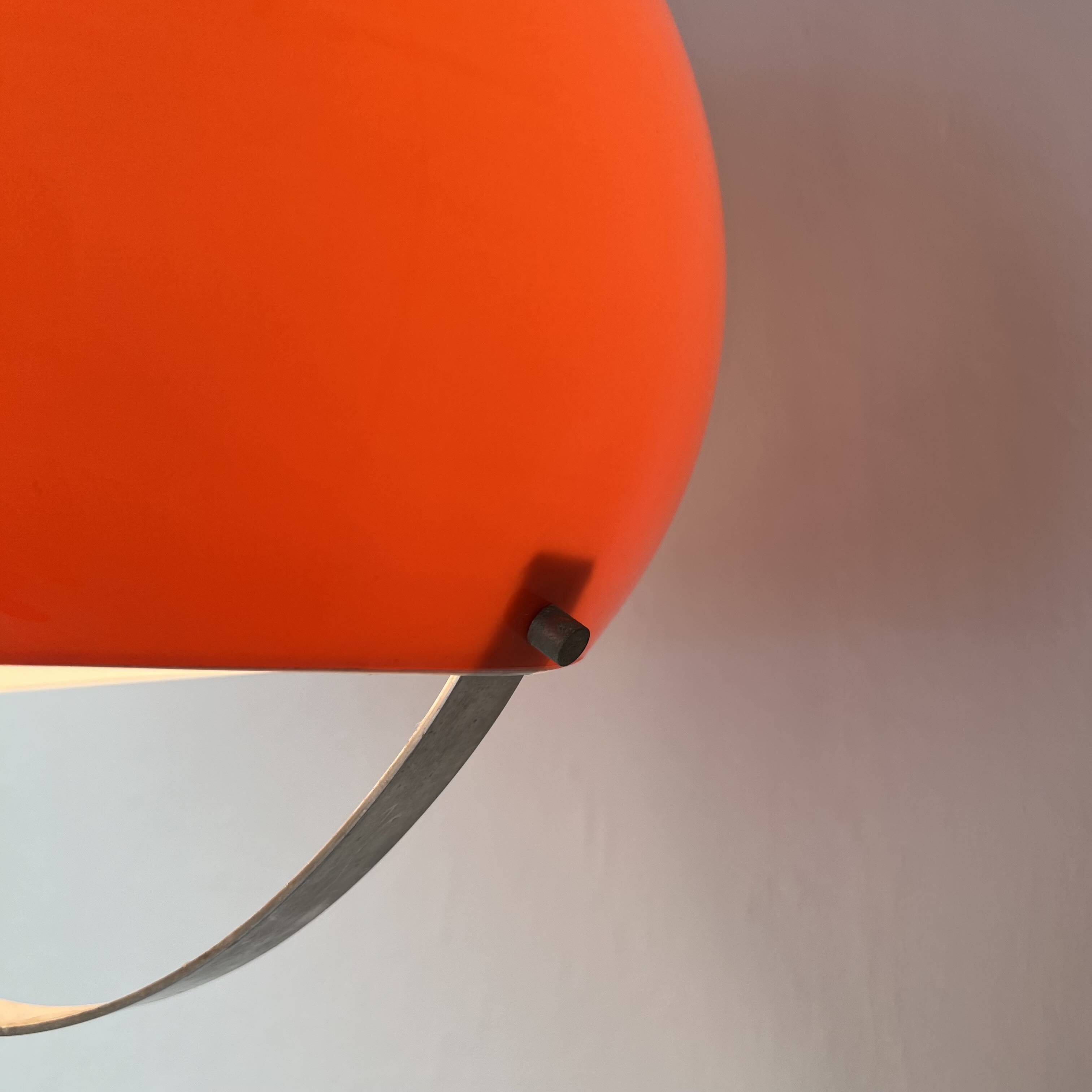 Vintage 70s Adjustable Pendant Lamp Chandelier