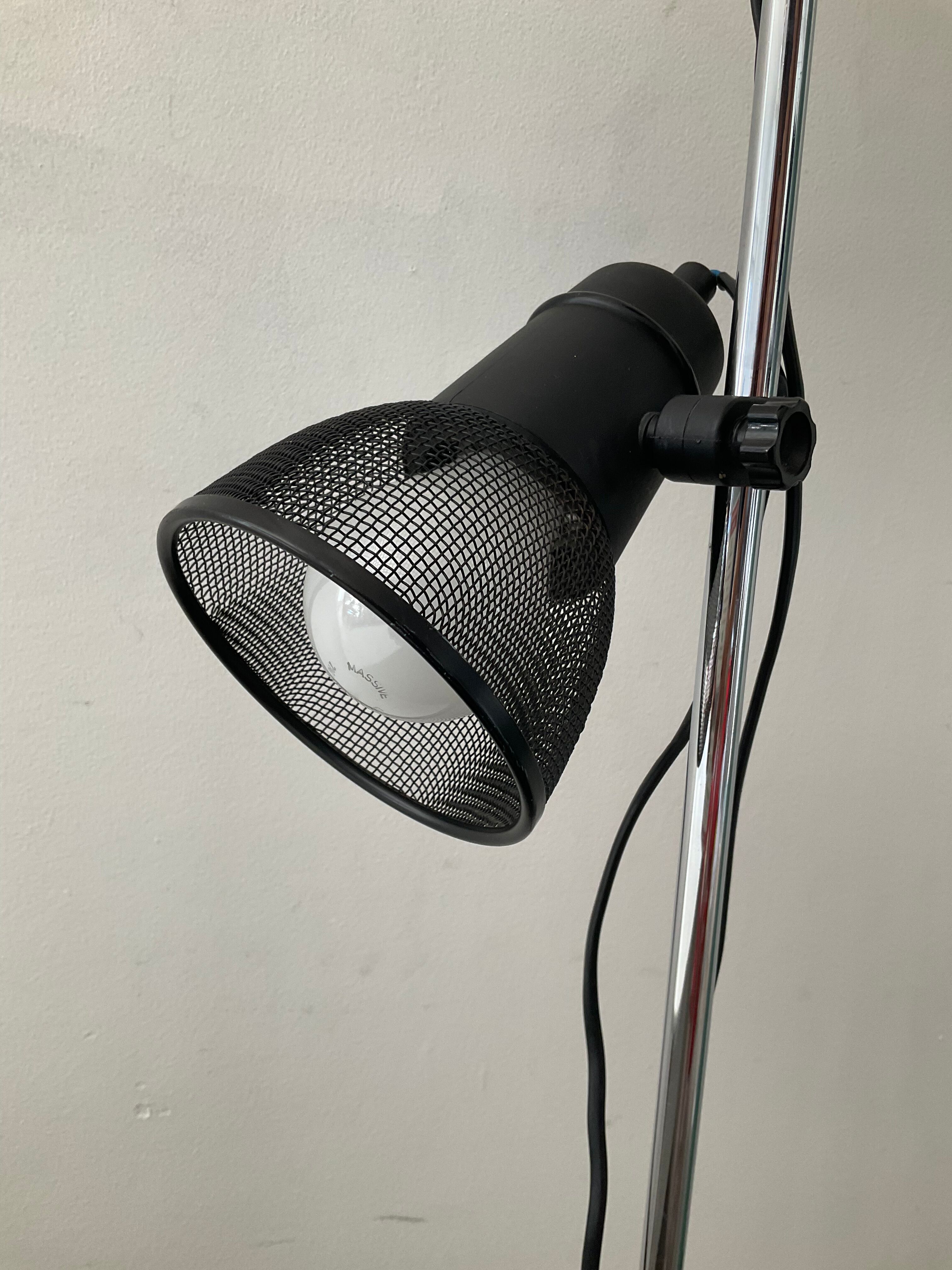 DBGM floor lamp 2 spots 70s-80s