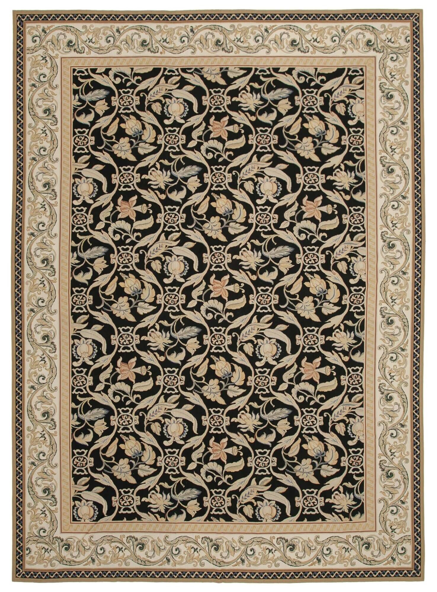 Handmade Vintage Flatweave Needlepoint Kilim 300 cm x 420 cm