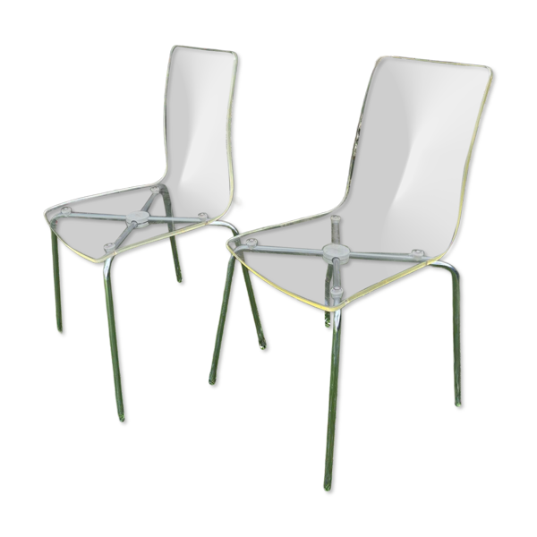 Chaises en plexiglass Armet Italy