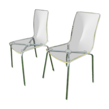 Chaises en plexiglass Armet Italy