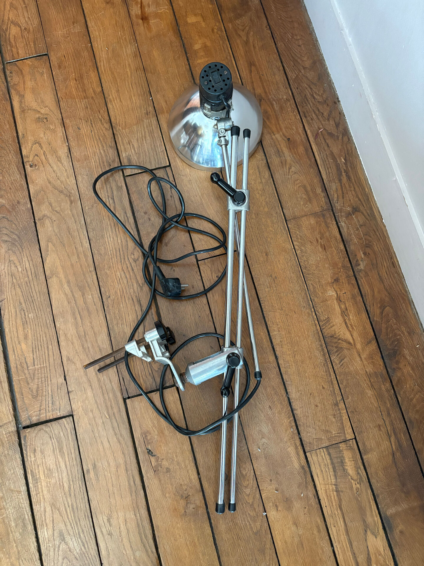 Architect's desk lamp industrial workshop AZ-MD design 1970
