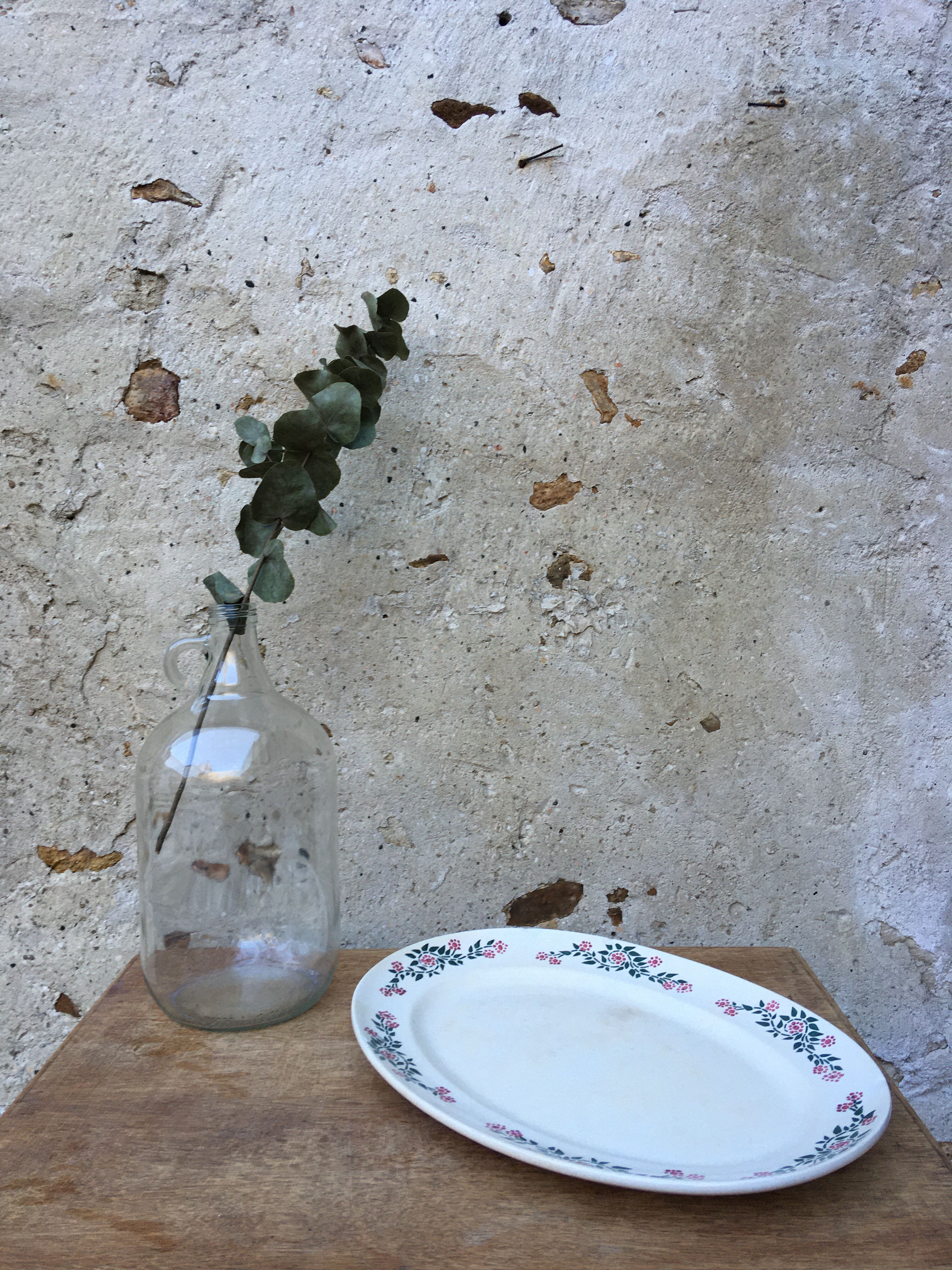 HBCM oval earthenware dish model Cecile