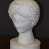 Plaster Head of Diana, Original Sculpture Circa 1950