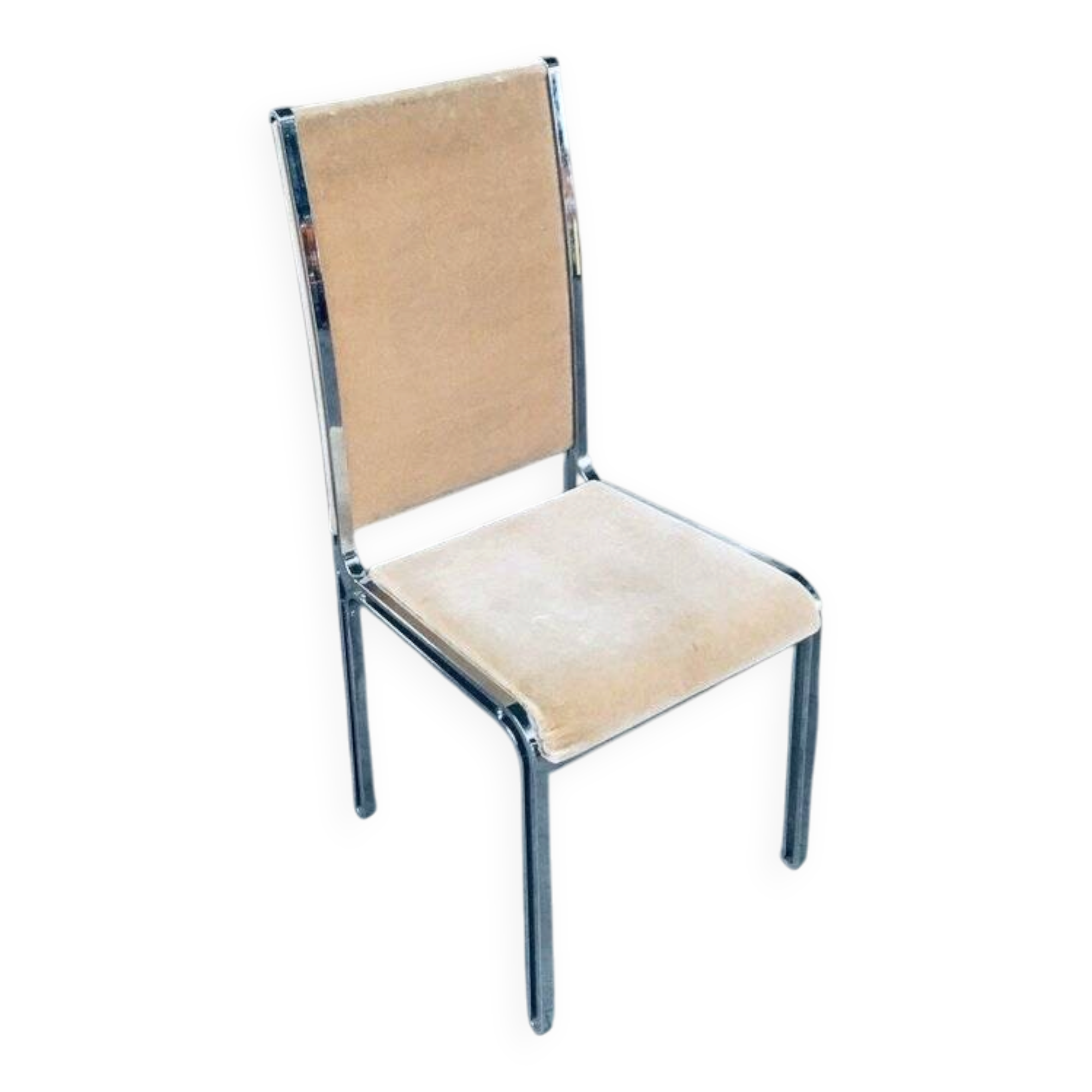 Italian Hollywood Regency Style Modernist Dining Chairs, 1970s, Set of 6