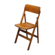 Chaise pliante en bois
