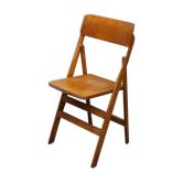 Folding wooden chair