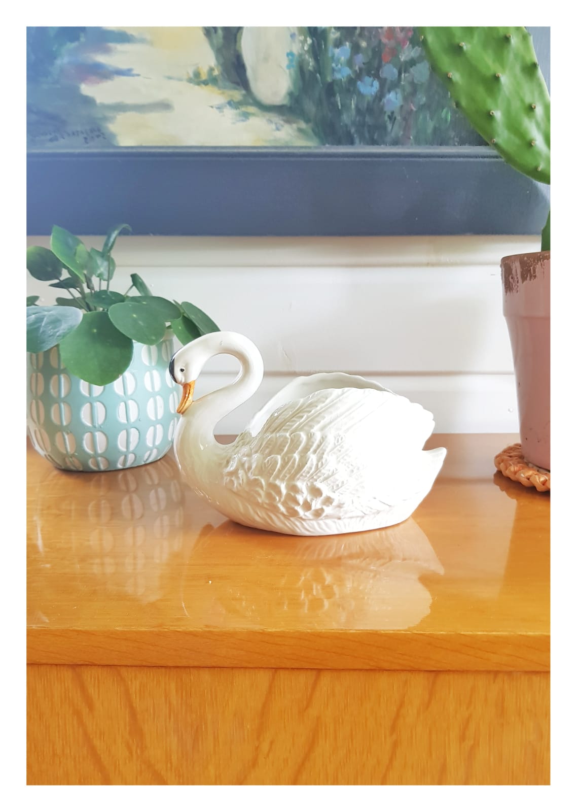 Vase - pot for houseplant from the 80s-90's