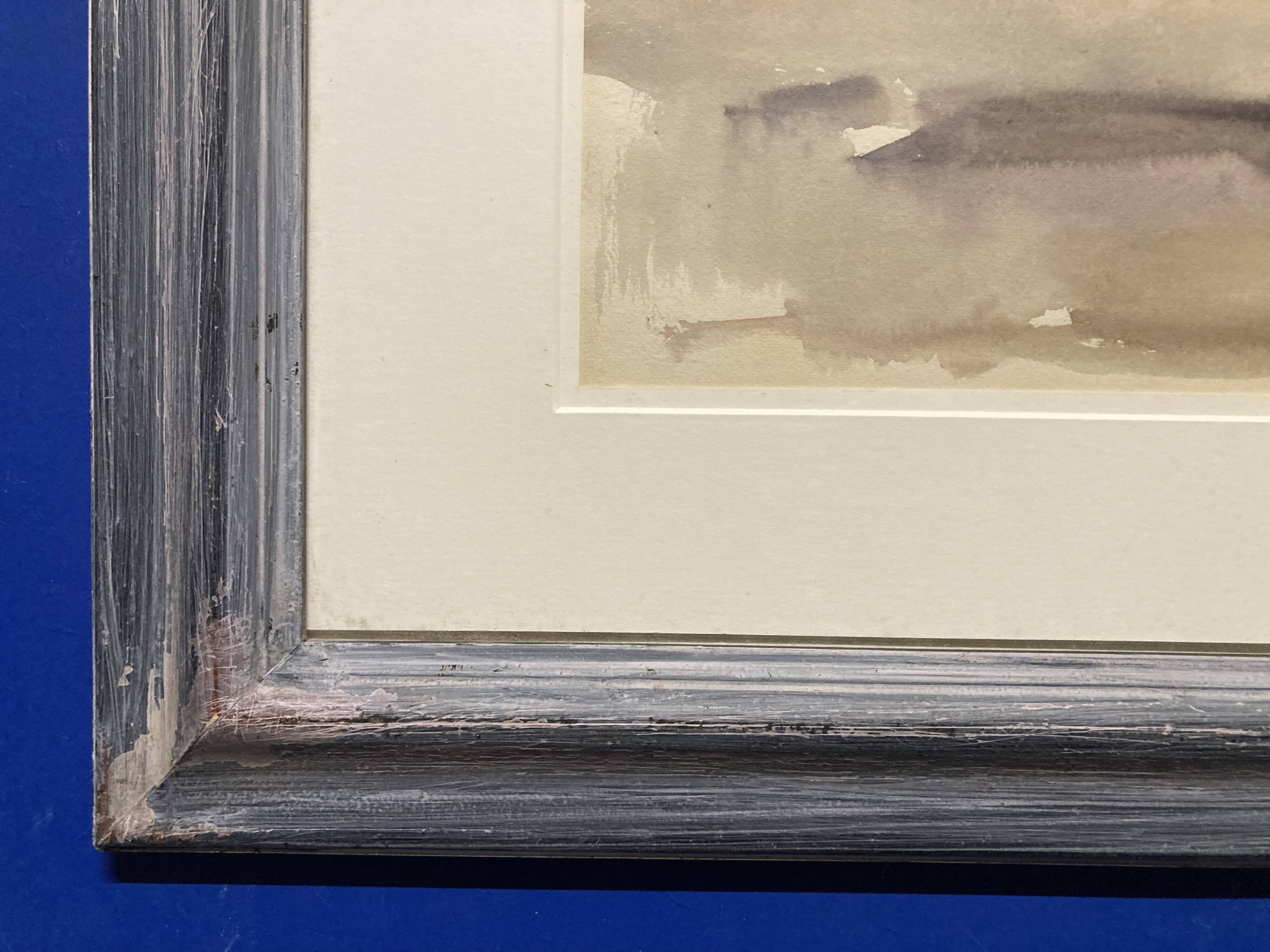 Landscape framed by Gustave Guétant (1873-1953)