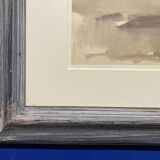 Landscape framed by Gustave Guétant (1873-1953)