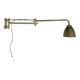 Large industrial art deco wall lamp