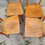 Lot 9 Baumann bistro chairs and Luterma bois bond