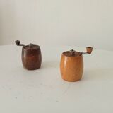 Vintage Marlux pepper mill pair for decoration.