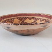 Ancien plat ideqqi kabyle terre cuite