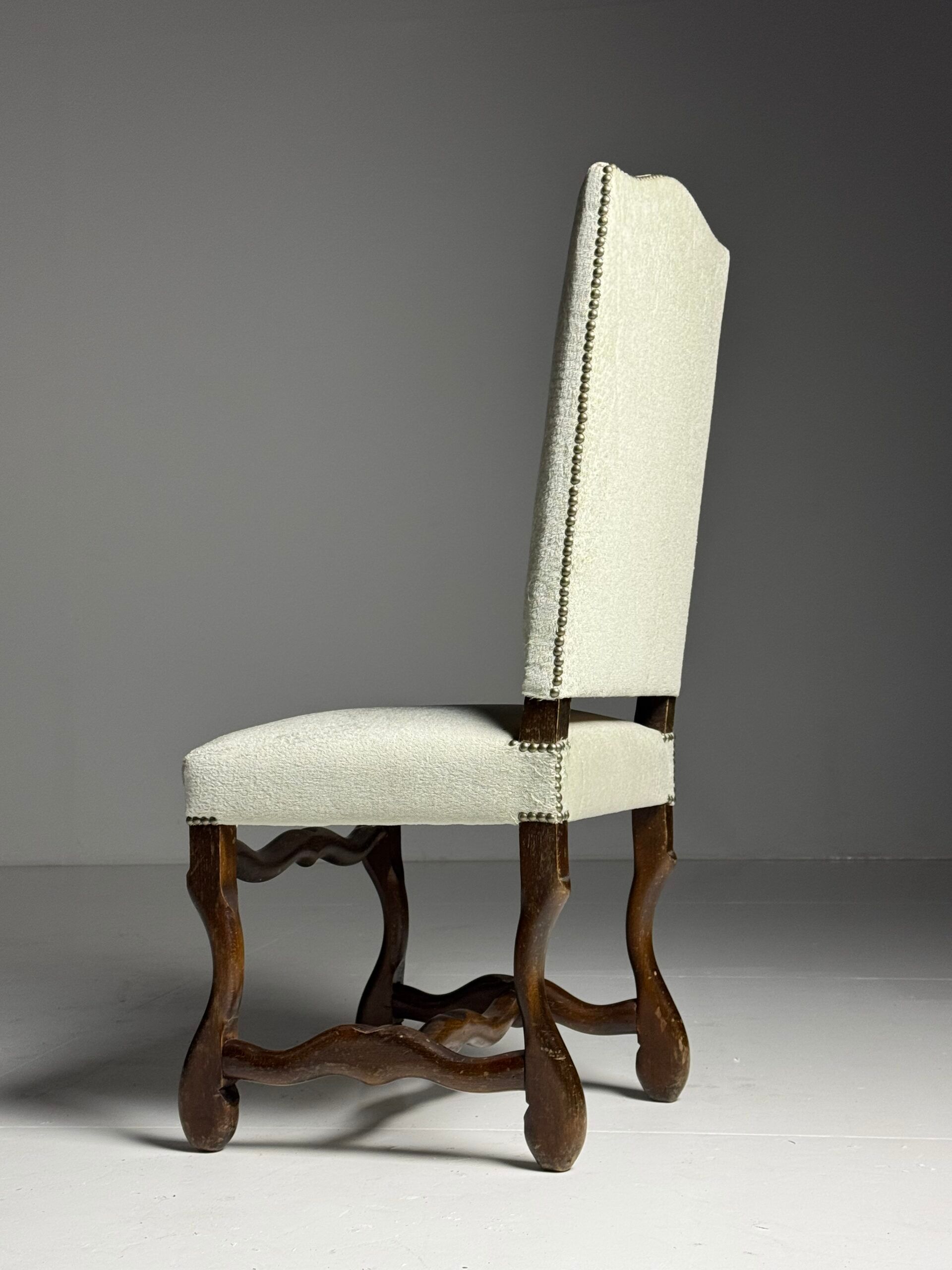 Set of 6 Os de Mouton chairs