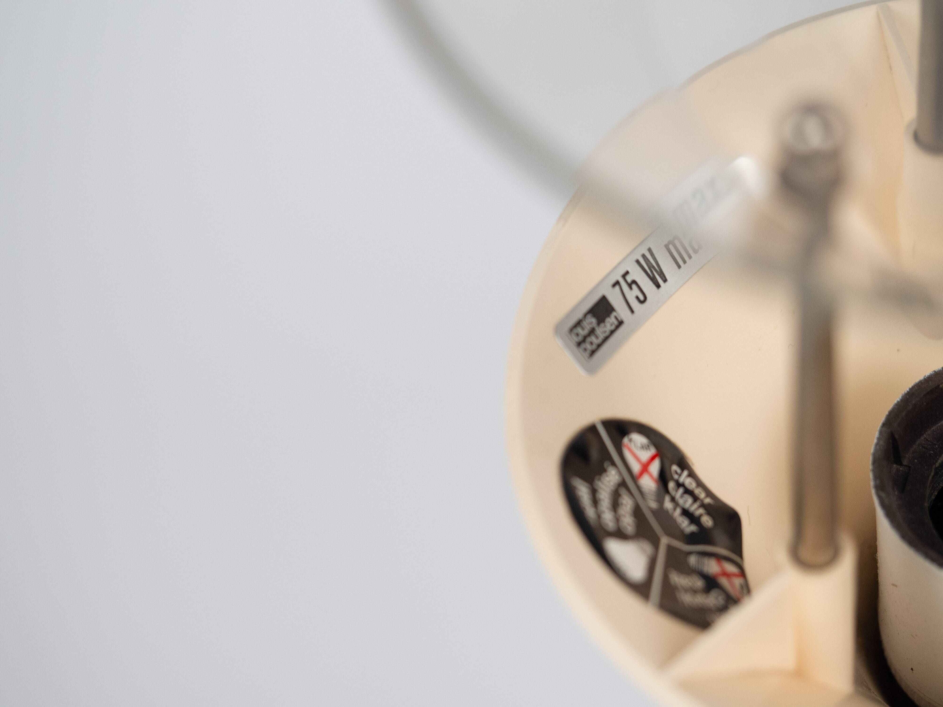 Danish vintage Panthella table lamp by Verner Panton, Louis Poulsen, 1971