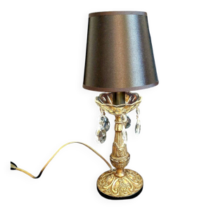 Lampe vintage en laiton