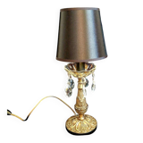 Small vintage brass lamp