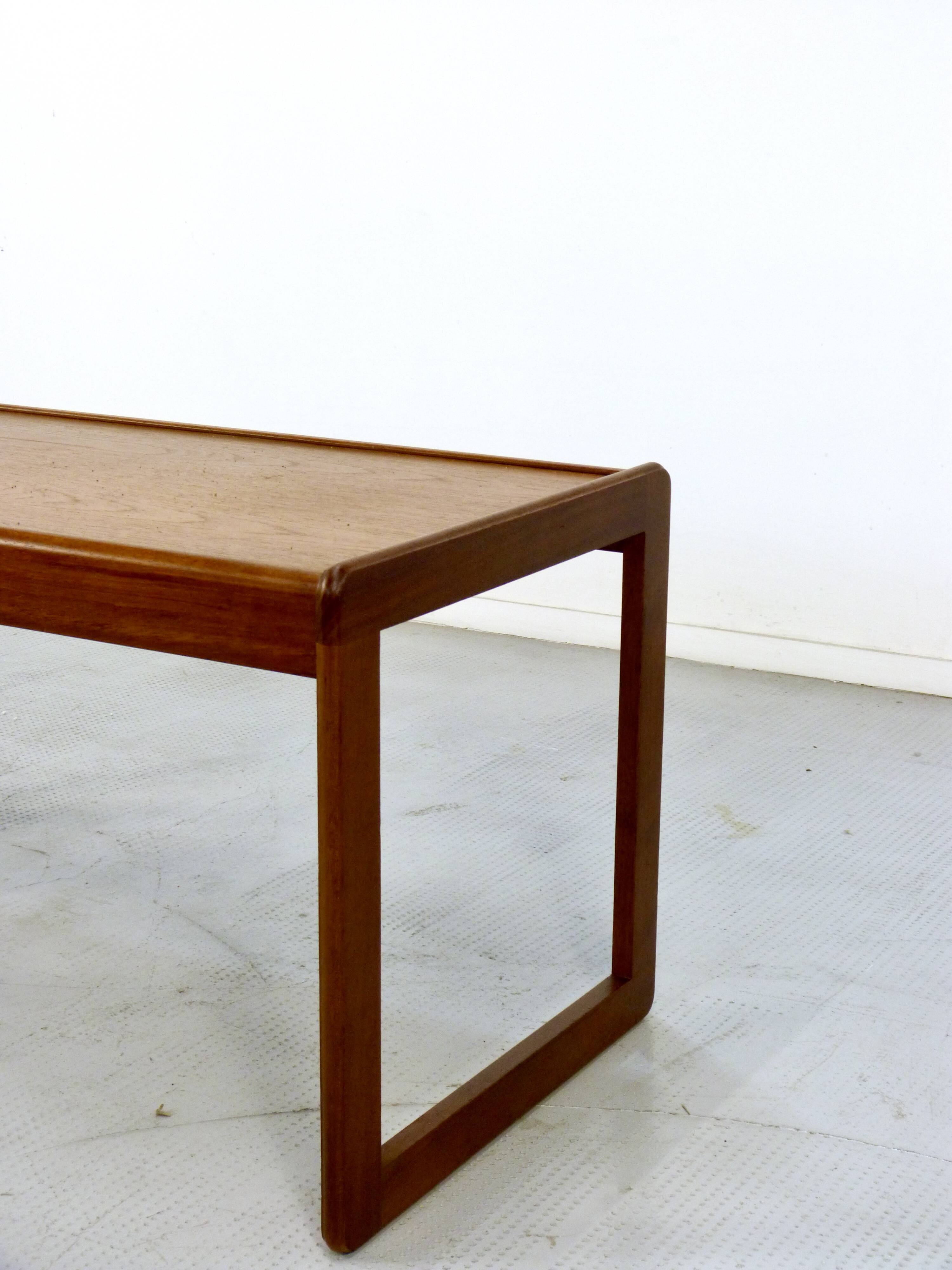 Mid-Century Modern Danish Style Teak Coffee Table, 1960s